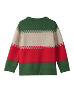 Boys Festive Crew Neck Knit Sweater