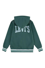 Boys' Forest Green Organic Varsity Hoodie