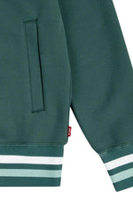 Boys' Forest Green Organic Varsity Hoodie