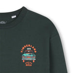 Boys Forest Green Tee with Timberland Truck Print