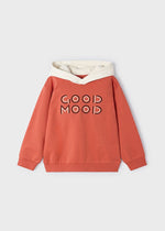 Boys "Good Mood" Print Hoodie