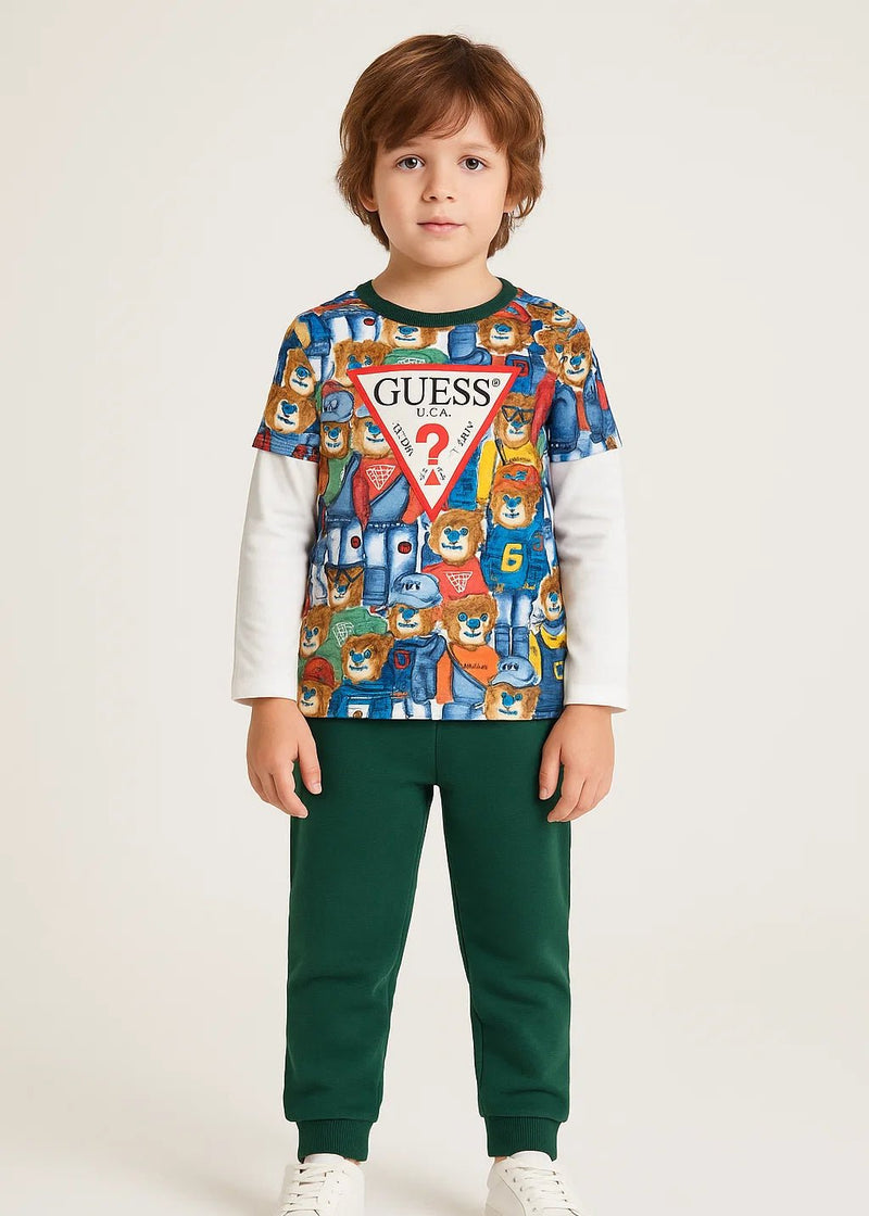 Boys Graphic T-Shirt & Joggers Set