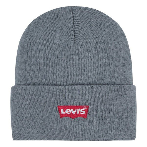 Boys Gray Levi's Core Batwing Beanie (Levis)