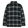 Boys Green Check Cotton Shirt