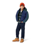Boys Green Check Cotton Shirt