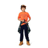Boys Green Check Cotton Shirt