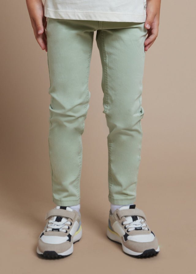 Boys Green Cotton Slim Fit Trousers (mayoral) - CottonKids.ie - 2 year - 3 year - 4 year