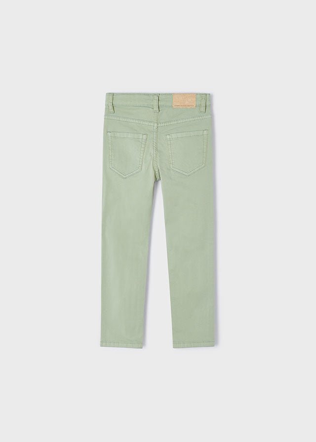 Boys Green Cotton Slim Fit Trousers (mayoral) - CottonKids.ie - 2 year - 3 year - 4 year