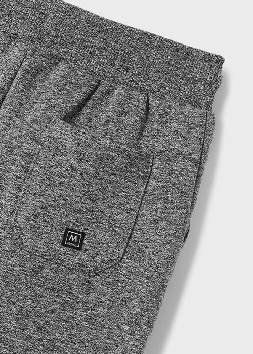 Boys Grey Cotton Joggers (Mayoral)