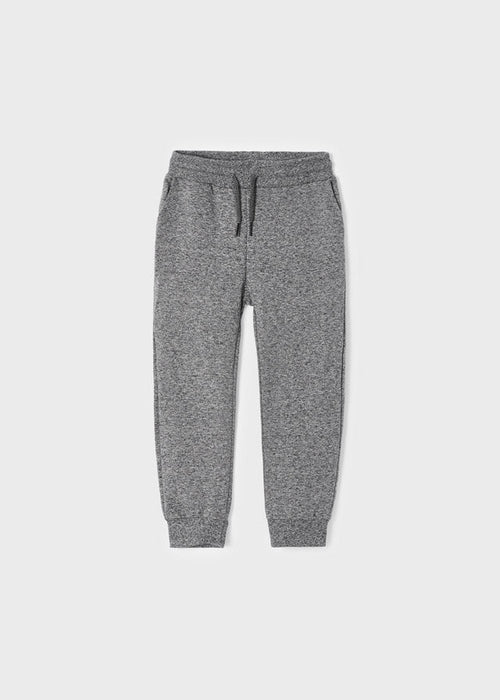 Boys Grey Cotton Joggers (Mayoral)