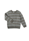Boys Grey Fair Isle Knit Jumper