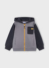 Boys Grey & Navy 3 - Piece Tracksuit