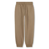 Boys Khaki Joggers With Drawstring