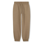 Boys Khaki Joggers With Drawstring