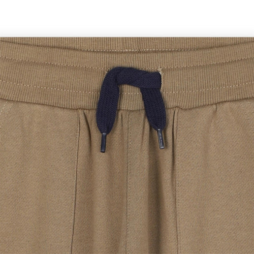 Boys Khaki Joggers With Drawstring