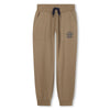 Boys Khaki Joggers With Drawstring