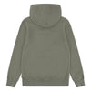 Boys Khaki Mini Batwing Logo Hoodie