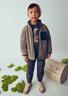 Boys Khaki Winter Fleece Jacket