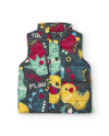 Boys' "Let's Play" Printed Puffer Waistcoat (Tuc Tuc)