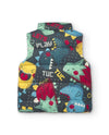 Boys' "Let's Play" Printed Puffer Waistcoat (Tuc Tuc)