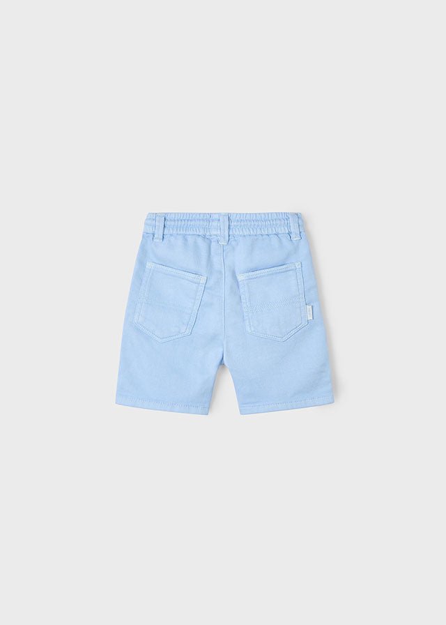 Boys Light Blue Bermuda Shorts