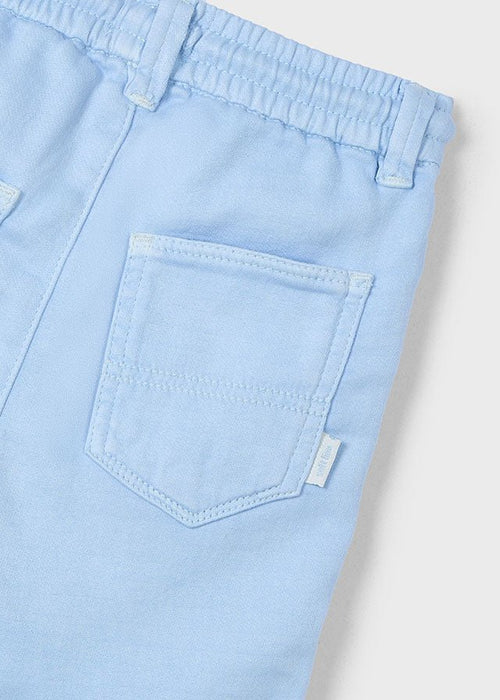 Boys Light Blue Bermuda Shorts