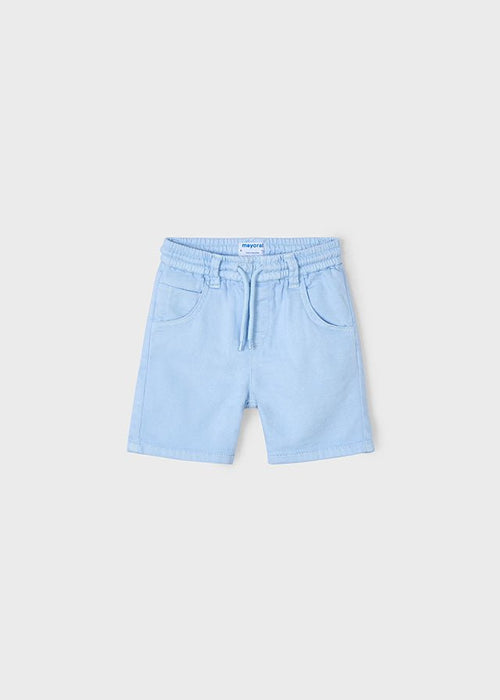 Boys Light Blue Bermuda Shorts