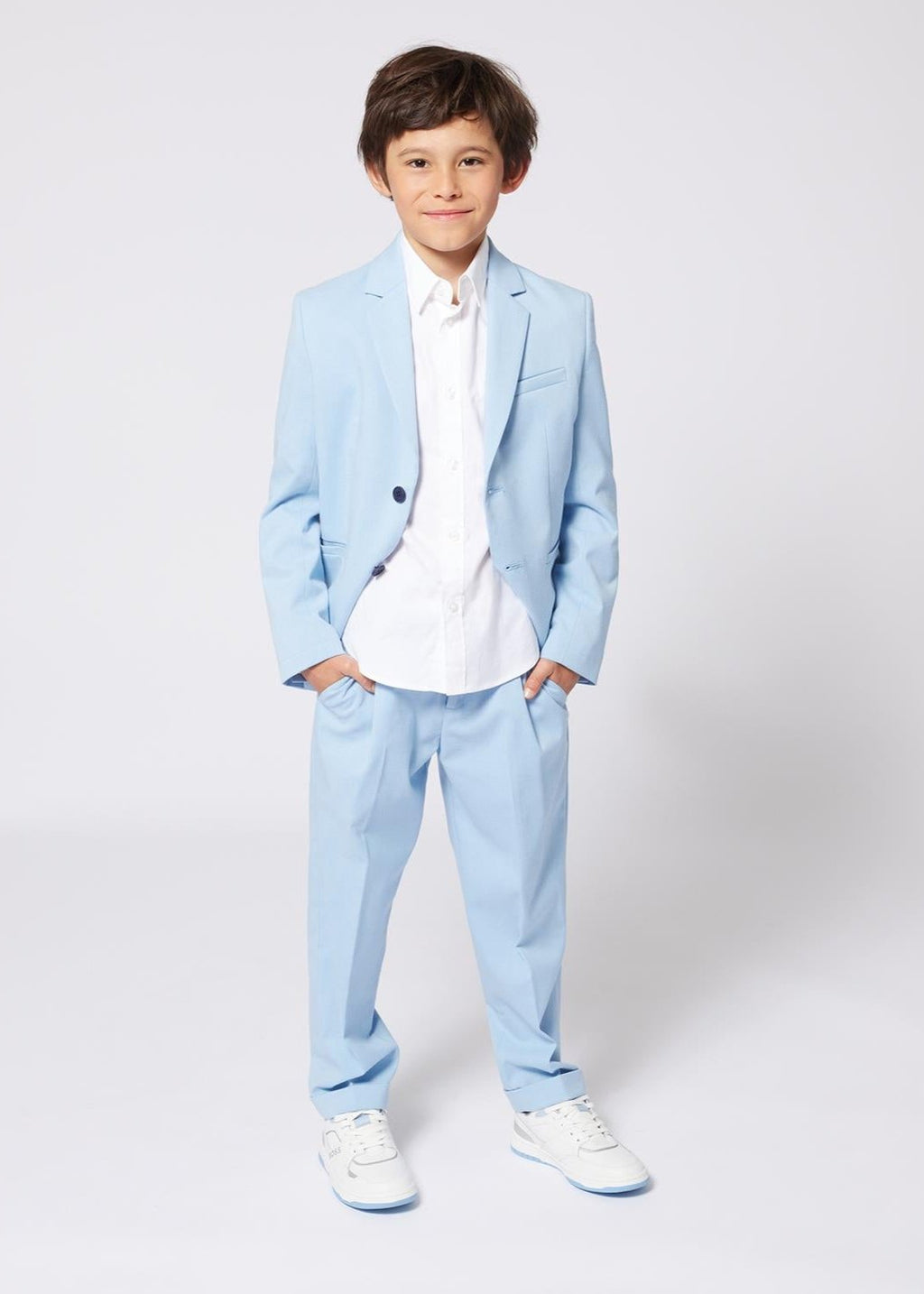 Light Blue Boys Blue Suit Jacket Boys Piece Suit Sky Blue Light