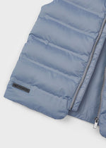 Boys' Lightweight Puffer Vest in Light Blue (Mayoral)