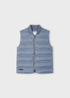 Boys' Lightweight Puffer Vest in Light Blue (Mayoral)