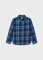 Boys' Long Sleeve Checked Shirt (Mayoral)