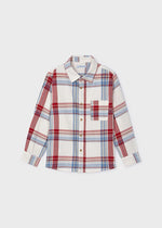 Boys' Long Sleeve Checked Shirt (Mayoral)