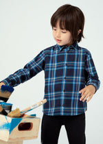 Boys' Long Sleeve Checked Shirt (Mayoral)