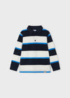 Boys' Long Sleeve Striped Polo Shirt (Mayoral)