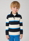 Boys' Long Sleeve Striped Polo Shirt (Mayoral)