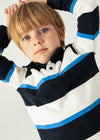 Boys' Long Sleeve Striped Polo Shirt (Mayoral)