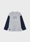 Boys' Long Sleeve T - Shirt with Bicycle Print (Mayoral)