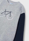 Boys' Long Sleeve T - Shirt with Bicycle Print (Mayoral)