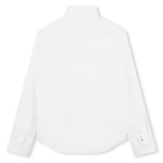 Boys Long - Sleeved White Shirt