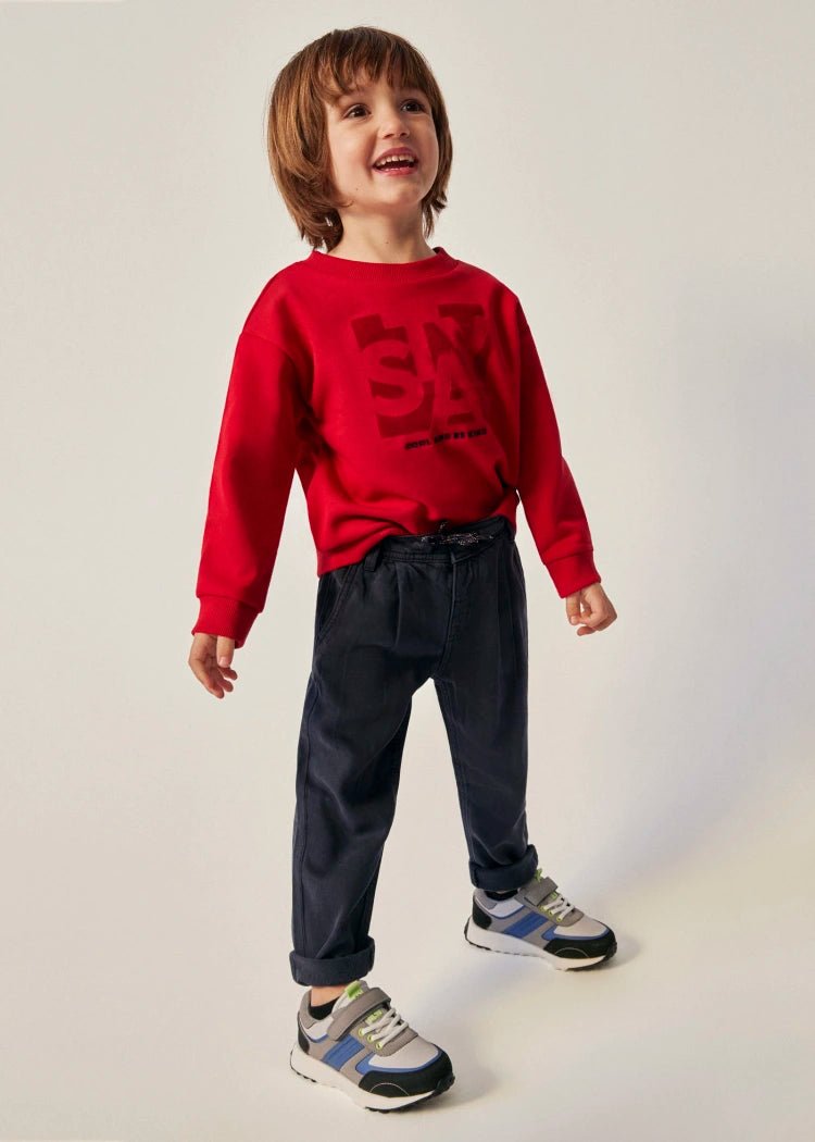 Boys Lyocell Chino Jogger Pants (mayoral)