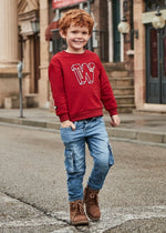 Boy's Mars Red Winner Jumper