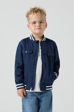 Boys Meshed Lined Bomber Jacket