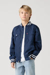 Boys Meshed Lined Bomber Jacket