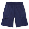 Boys Navy Bermuda Shorts