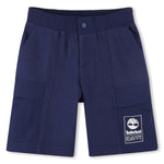 Boys Navy Bermuda Shorts