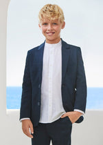 Boys Navy Blue Cotton Blazer Mayoral ( Match - B )