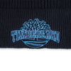 Boys Navy Blue Cotton Knit Beanie Hat