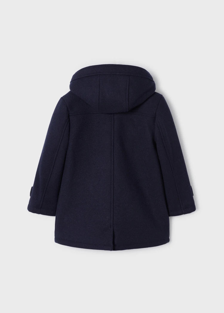 Kids navy duffle coat best sale