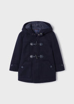 Boys Navy Blue Duffle Coat (mayoral)