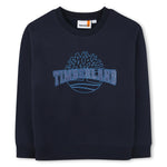 Boys' Navy Blue Organic Cotton Sweatshirt